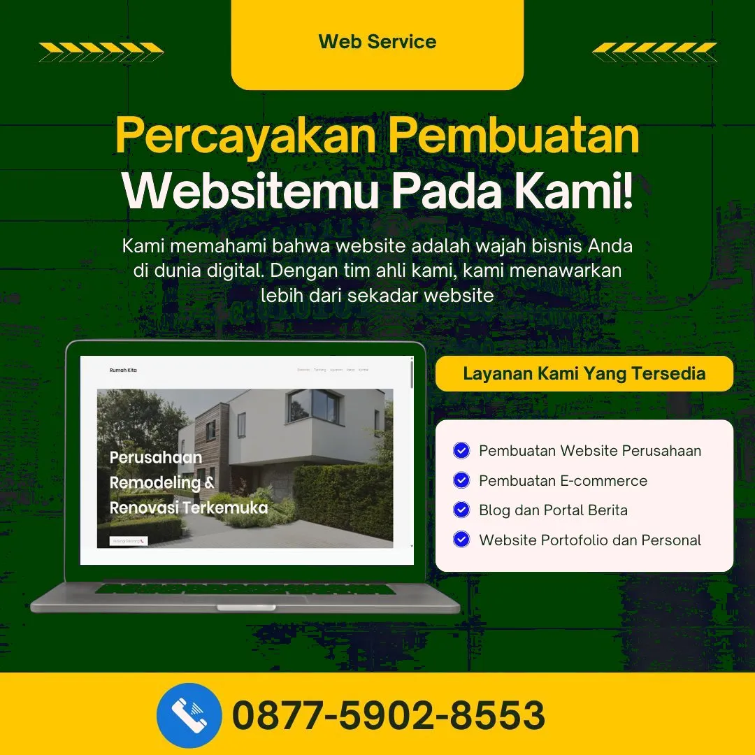 Jasa Pembuatan Web Kalitidu Bojonegoro Terpercaya dengan Kualitas dan Harga Terbaik