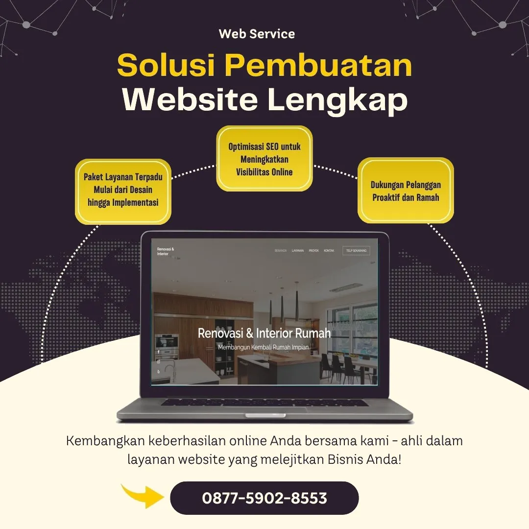 Jasa Pembuatan Web Kanor Bojonegoro Profesional dengan Desain Modern dan Harga Terjangkau