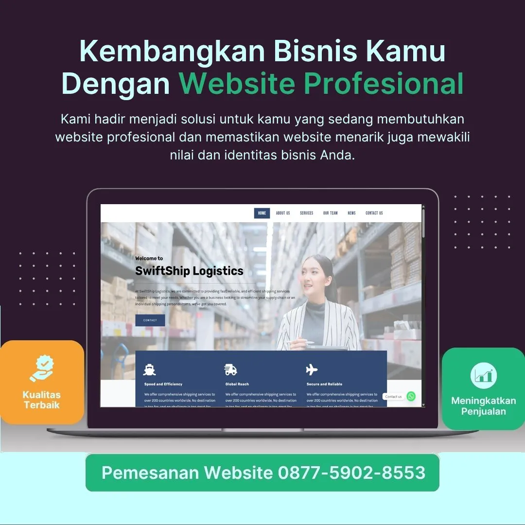 Jasa Pembuatan Web Binangun Cilacap Cepat, Kreatif, Harga Terjangkau