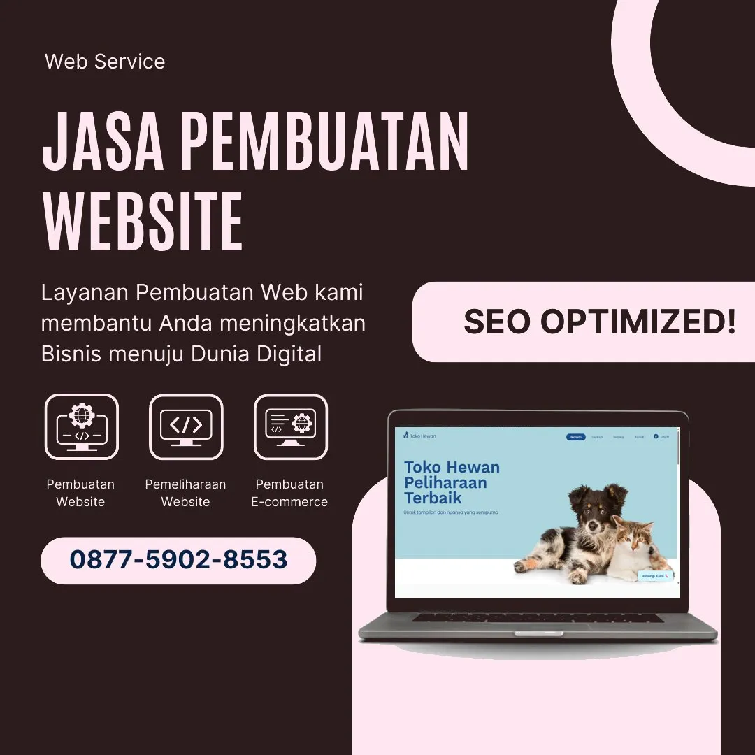 Jasa Pembuatan Web Adipala Cilacap Efisien, Modern, Hasil Maksimal