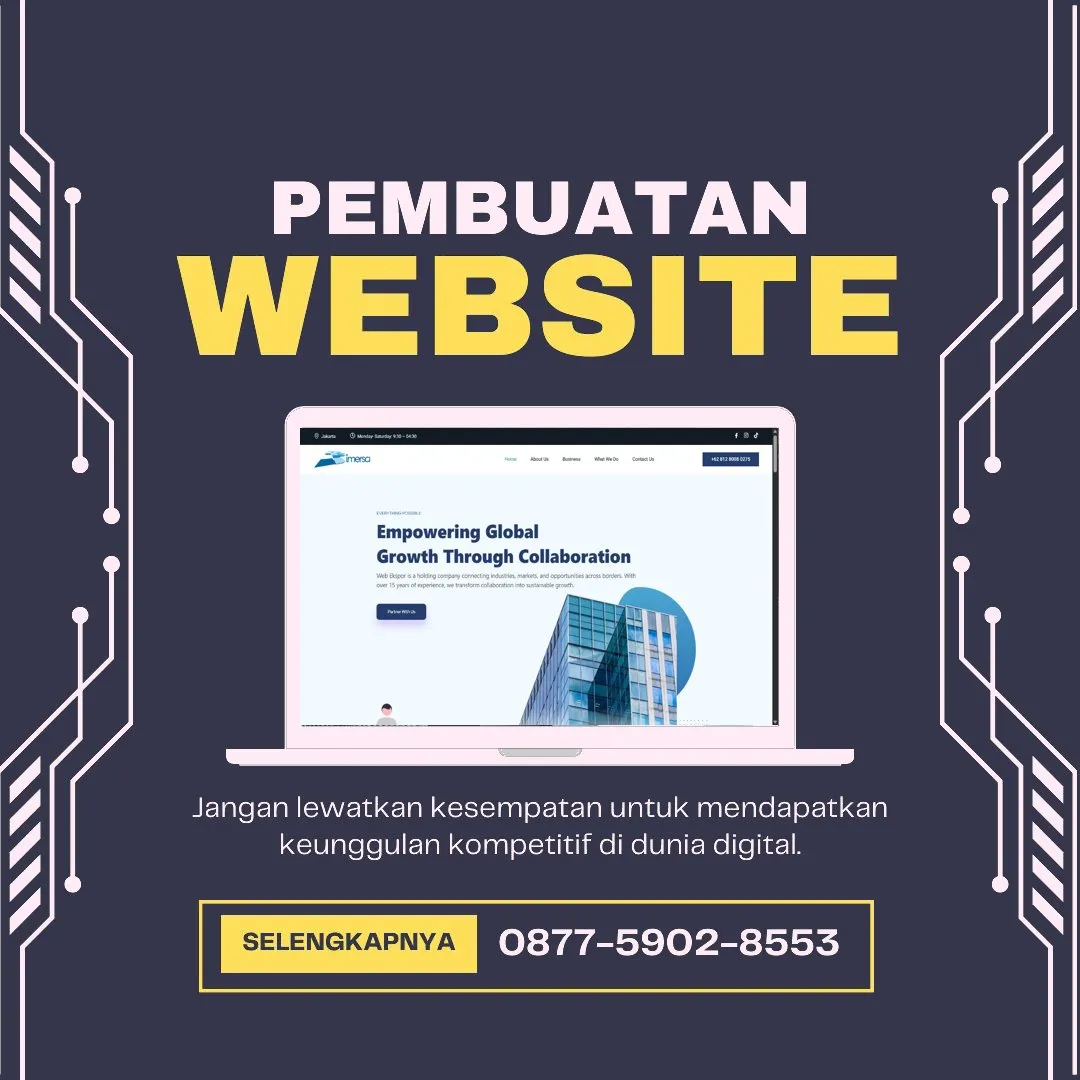 Jasa Pembuatan Web Karang Tengah Demak Kreatif, Andal, Kualitas Terjamin