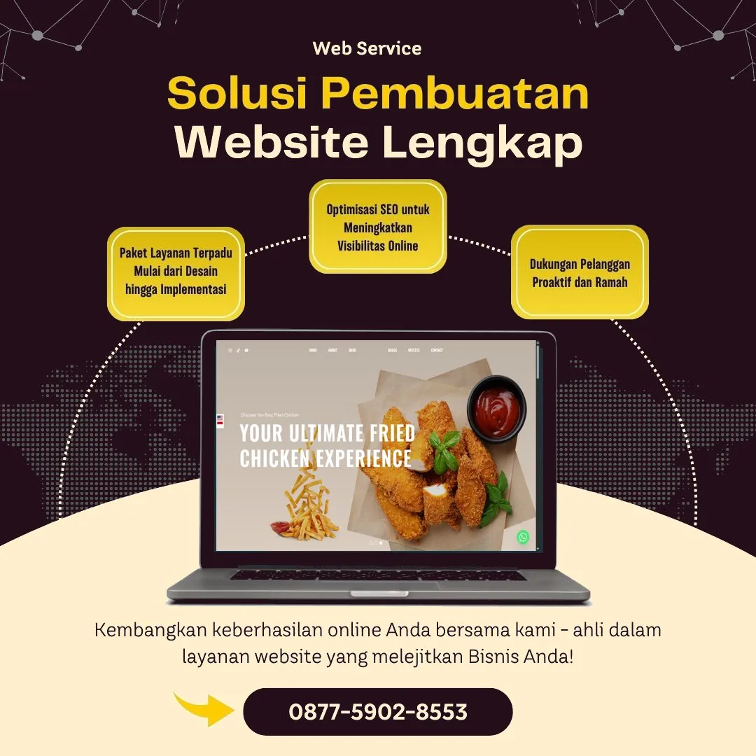 Jasa Pembuatan Web Dempet Demak Profesional, Kreatif, Kualitas Unggul