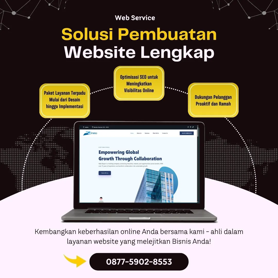 Jasa Pembuatan Web Penawangan Grobogan Kreatif, Andal, Kualitas Unggul