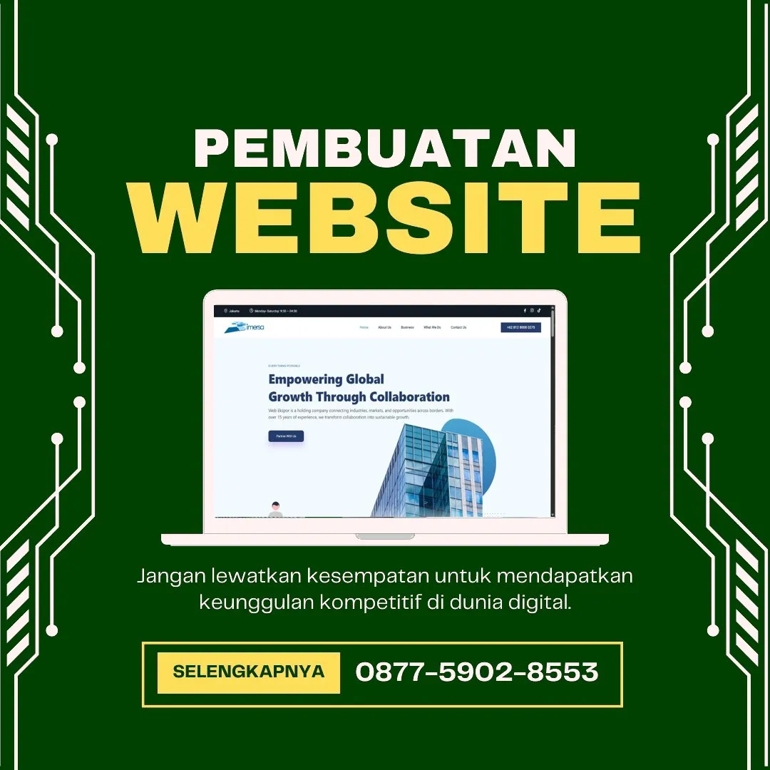 Jasa Pembuatan Web Kradenan Grobogan Profesional, Kreatif, Kualitas Terjamin
