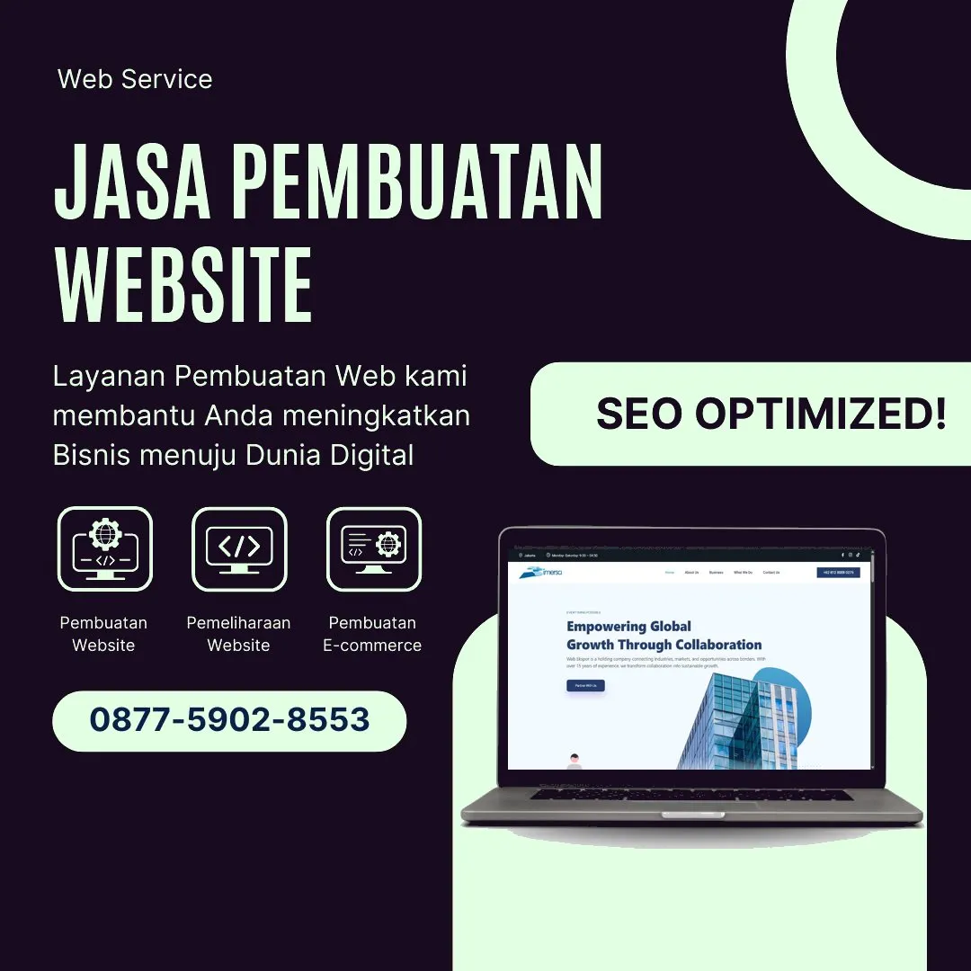 Jasa Pembuatan Web Godong Grobogan Efisien, Modern, Kualitas Terjamin