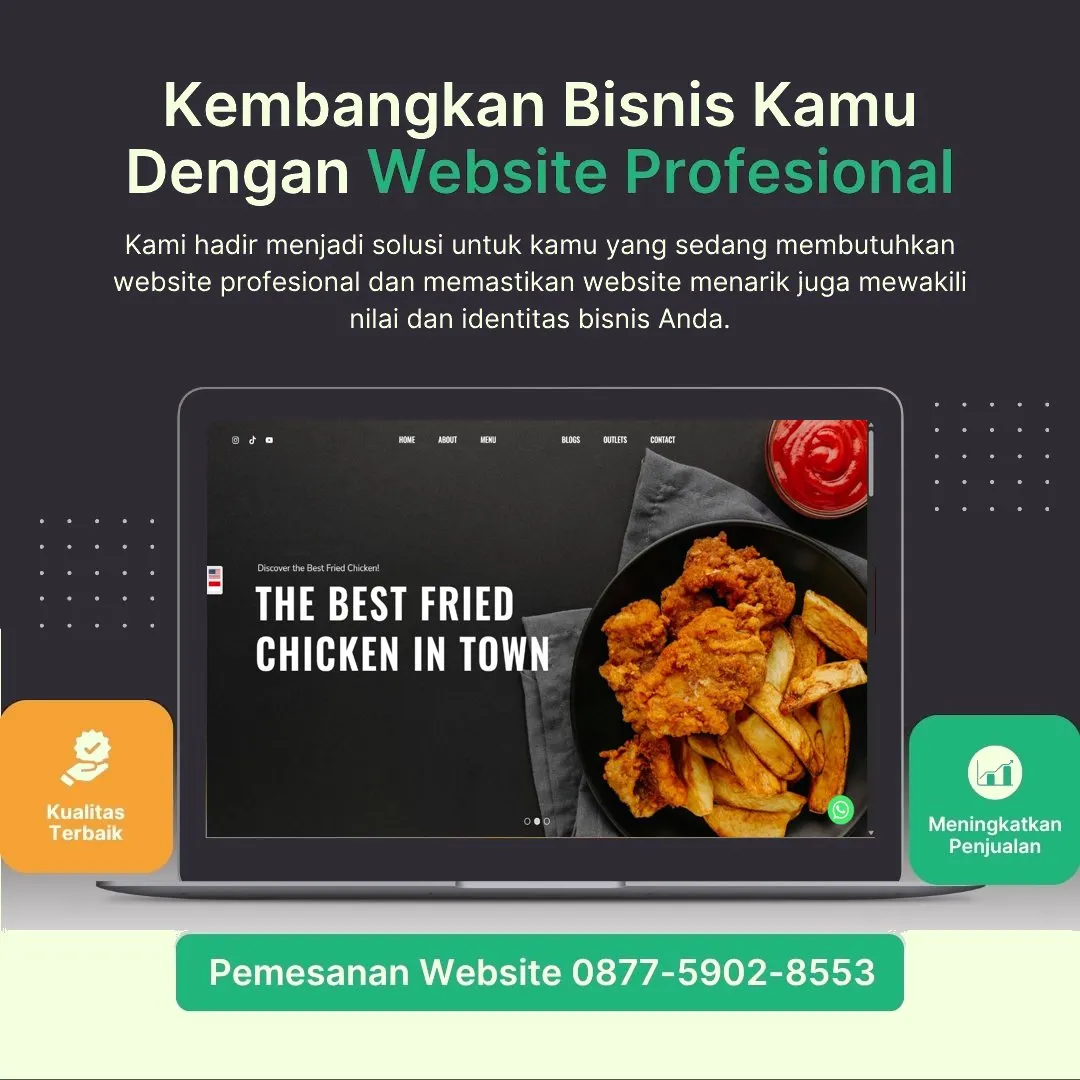 Jasa Pembuatan Web Nalumsari Jepara Profesional, Cepat, Harga Terjangkau