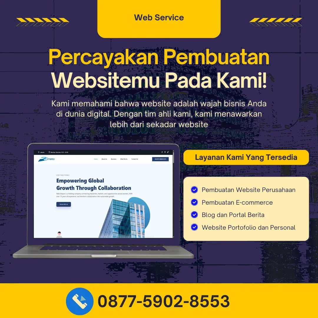 Jasa Pembuatan Web Kembang Jepara Terpercaya, Cepat, Harga Bersahabat