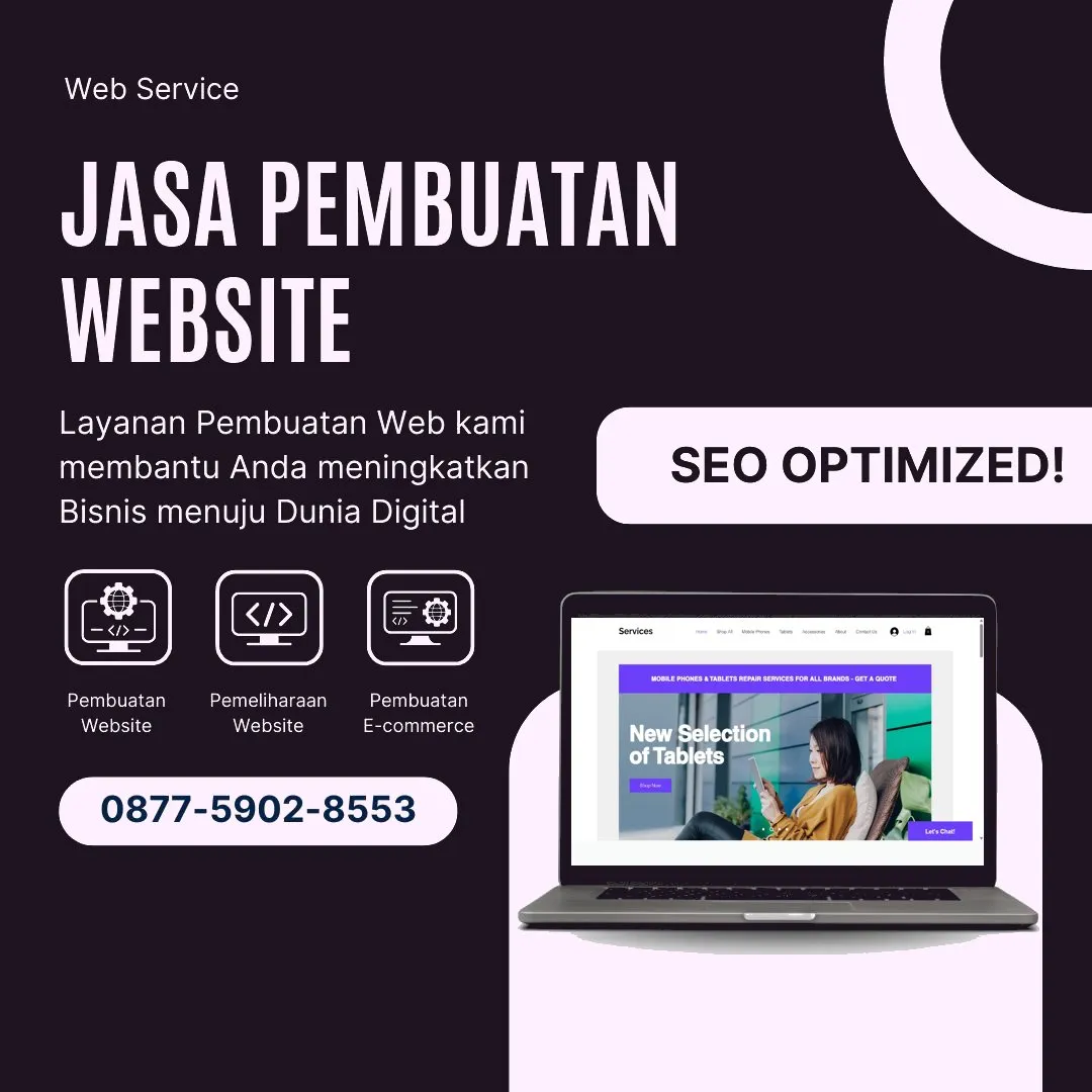 Jasa Pembuatan Web Kalinyamatan Jepara Modern, Efisien, Hasil Optimal