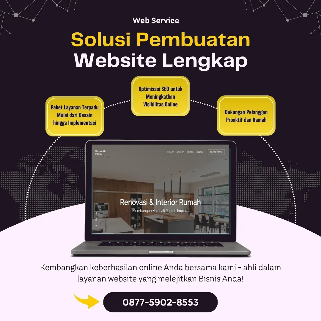 Jasa Pembuatan Web Donorojo Jepara Profesional, Kreatif, Hasil Berkualitas