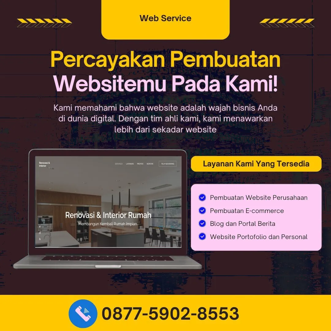 Jasa Pembuatan Web Jenawi Karanganyar Modern, Cepat, Hasil Berkualitas
