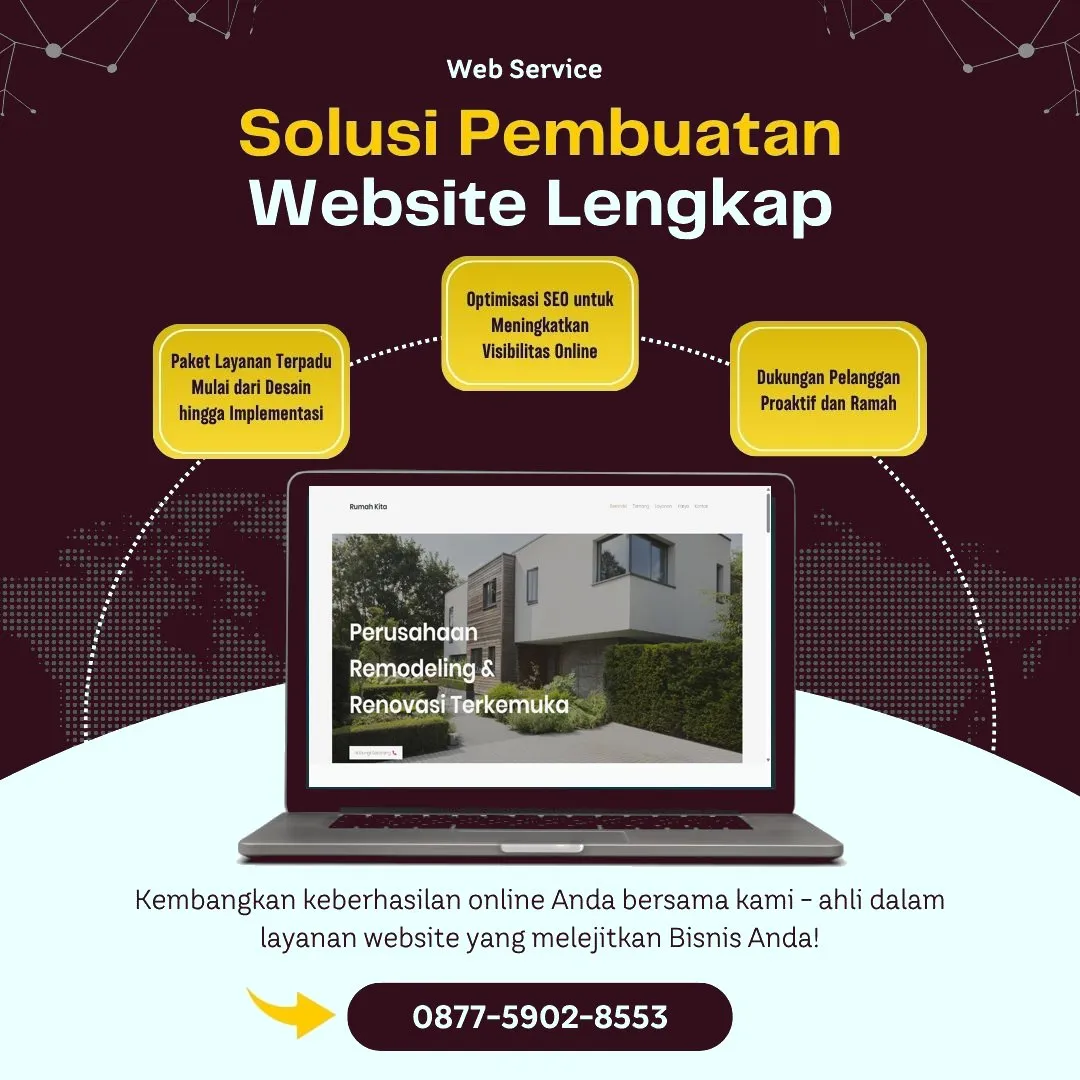 Jasa Pembuatan Web Jatiyoso Karanganyar Kreatif, Terpercaya, Kualitas Optimal