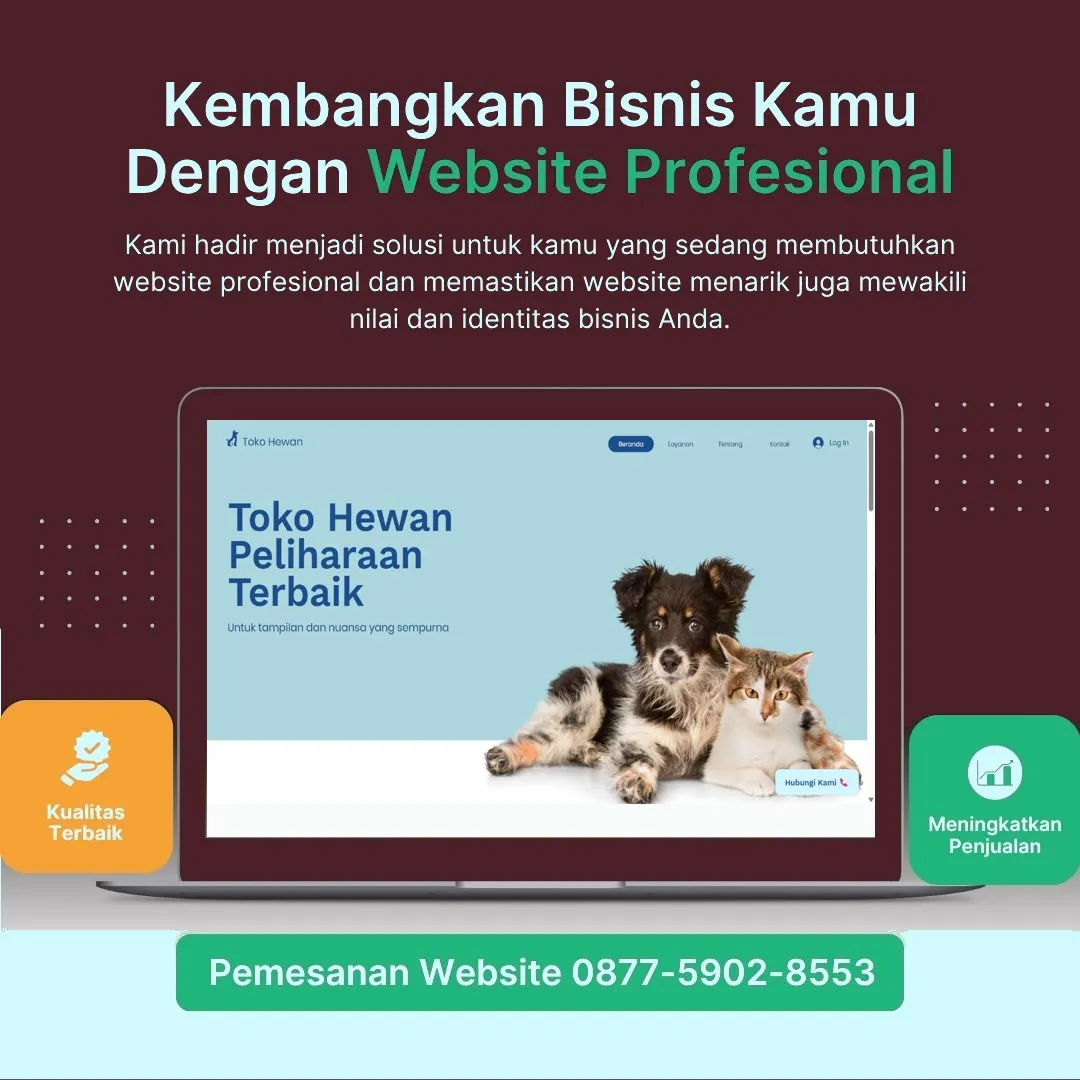 Jasa Pembuatan Web Poncowarno Kebumen Profesional, Harga Terjangkau