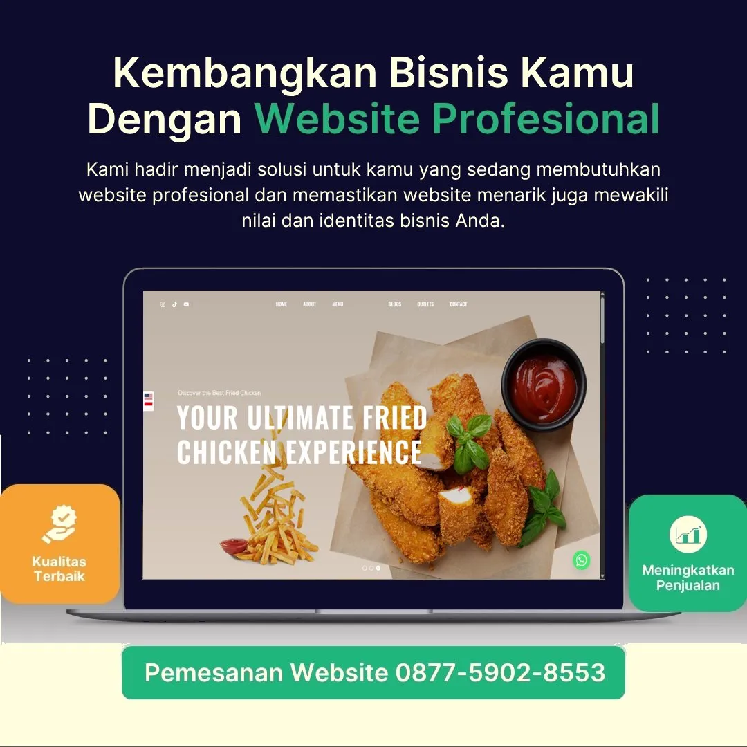 Jasa Pembuatan Web Karanggayam Kebumen Profesional, Cepat, Harga Terjangkau