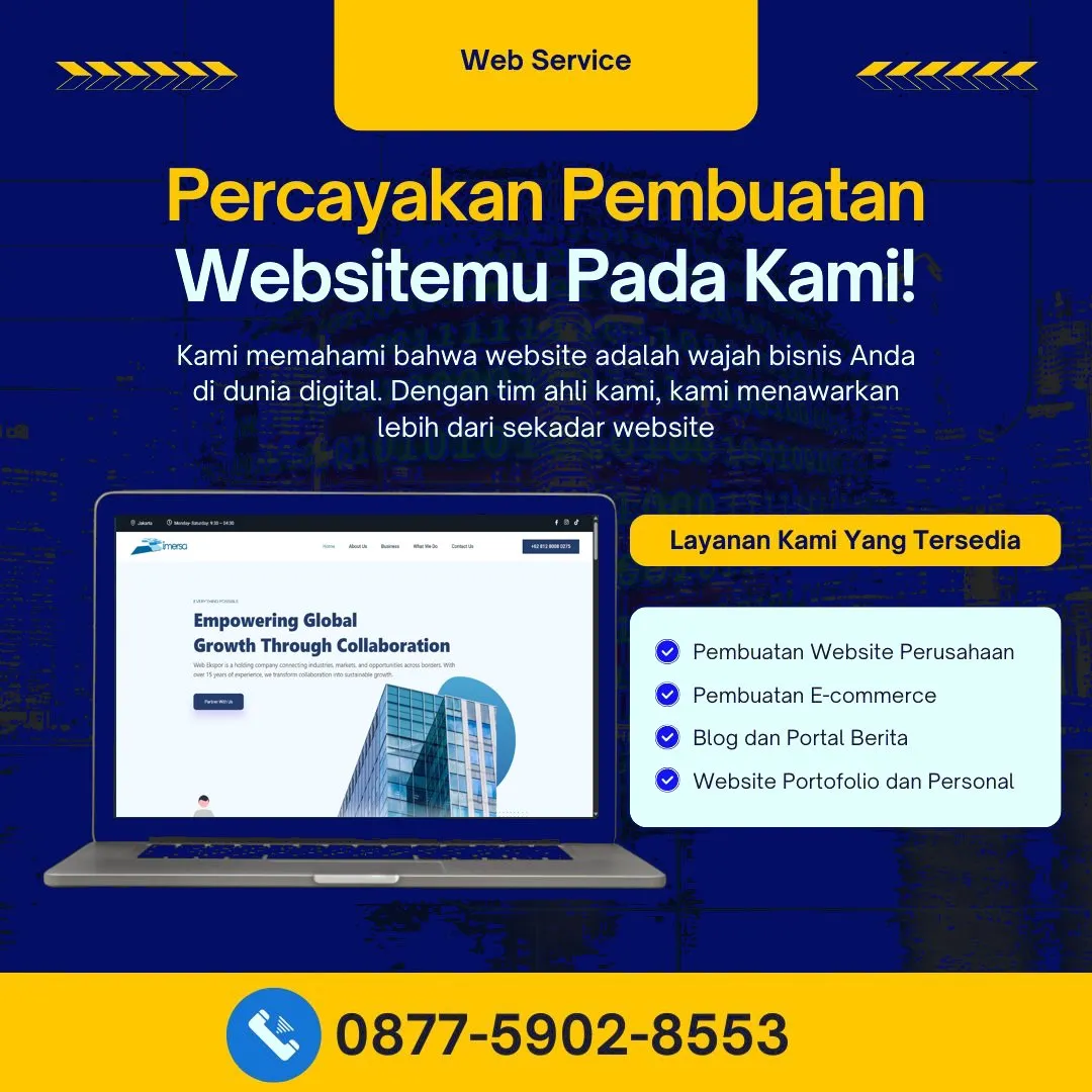 Jasa Pembuatan Web Ngasem Bojonegoro Profesional dengan Harga Terjangkau