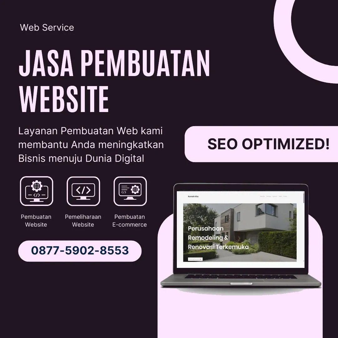 Jasa Pembuatan Web Ambal Kebumen Modern, Efisien, Harga Bersahabat