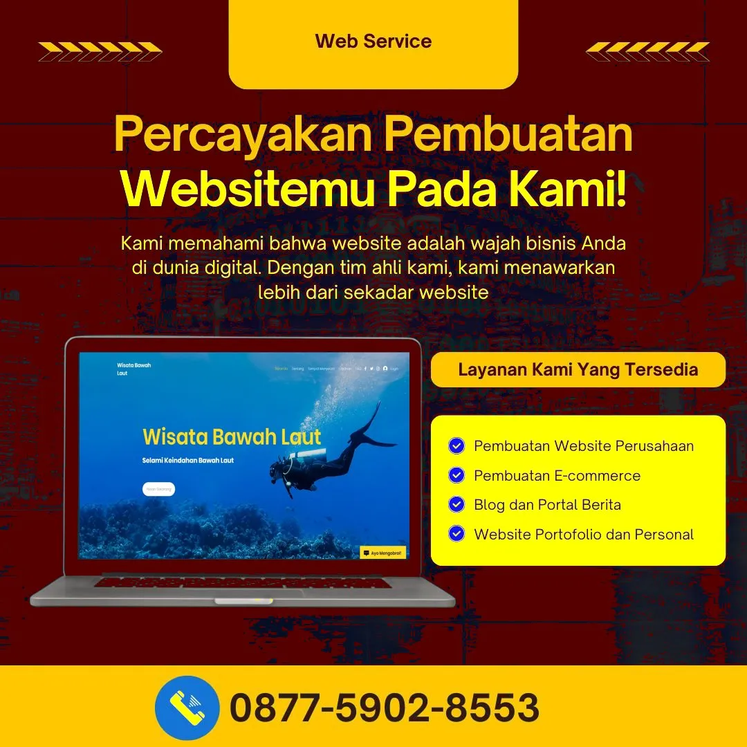 Jasa Pembuatan Web Klampis Bangkalan Berkualitas dengan Harga Terjangkau