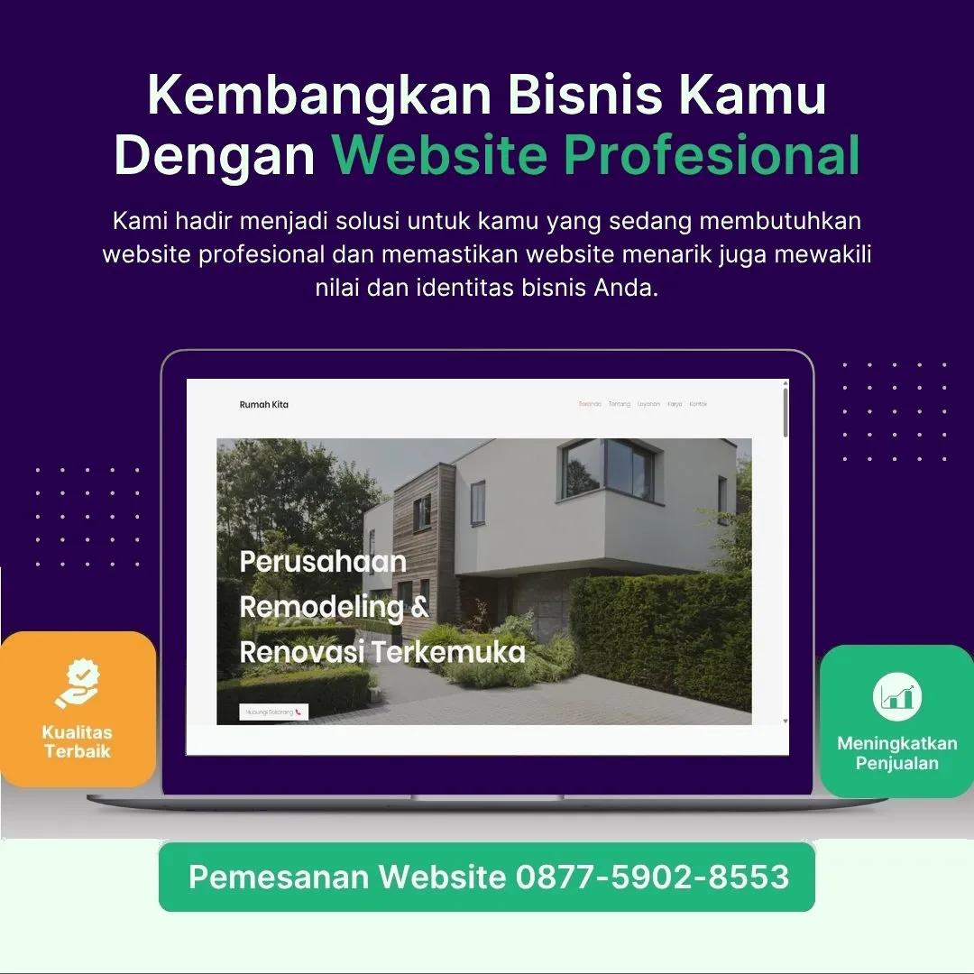 Jasa Pembuatan Web Kaliwungu Kendal Profesional, Cepat, Harga Terjangkau
