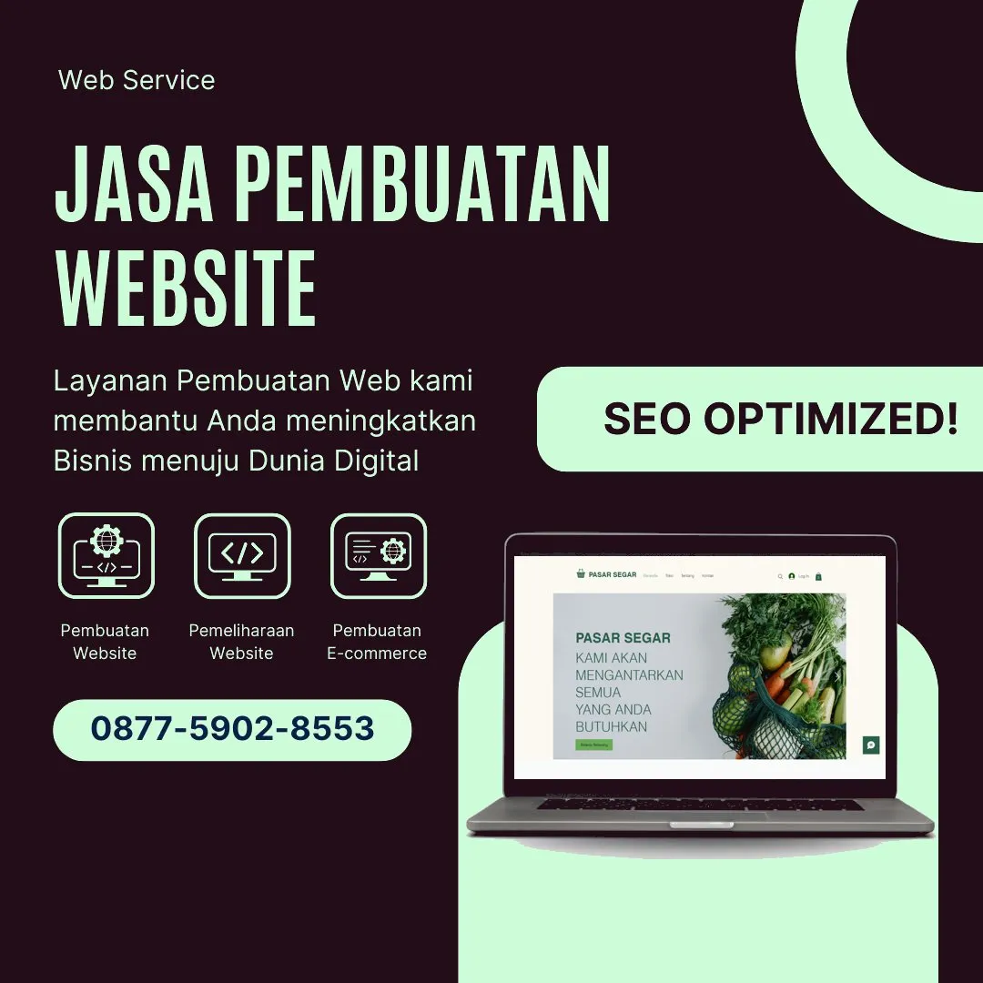 Jasa Pembuatan Web Sekar Bojonegoro Modern dengan Kualitas Premium dan Biaya Efisien