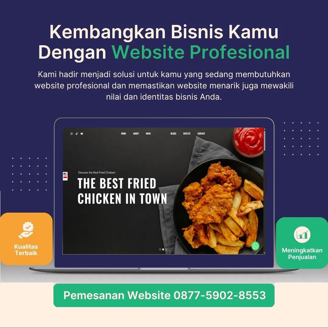 Jasa Pembuatan Web Jatinom Klaten Cepat, Profesional, Harga Terjangkau