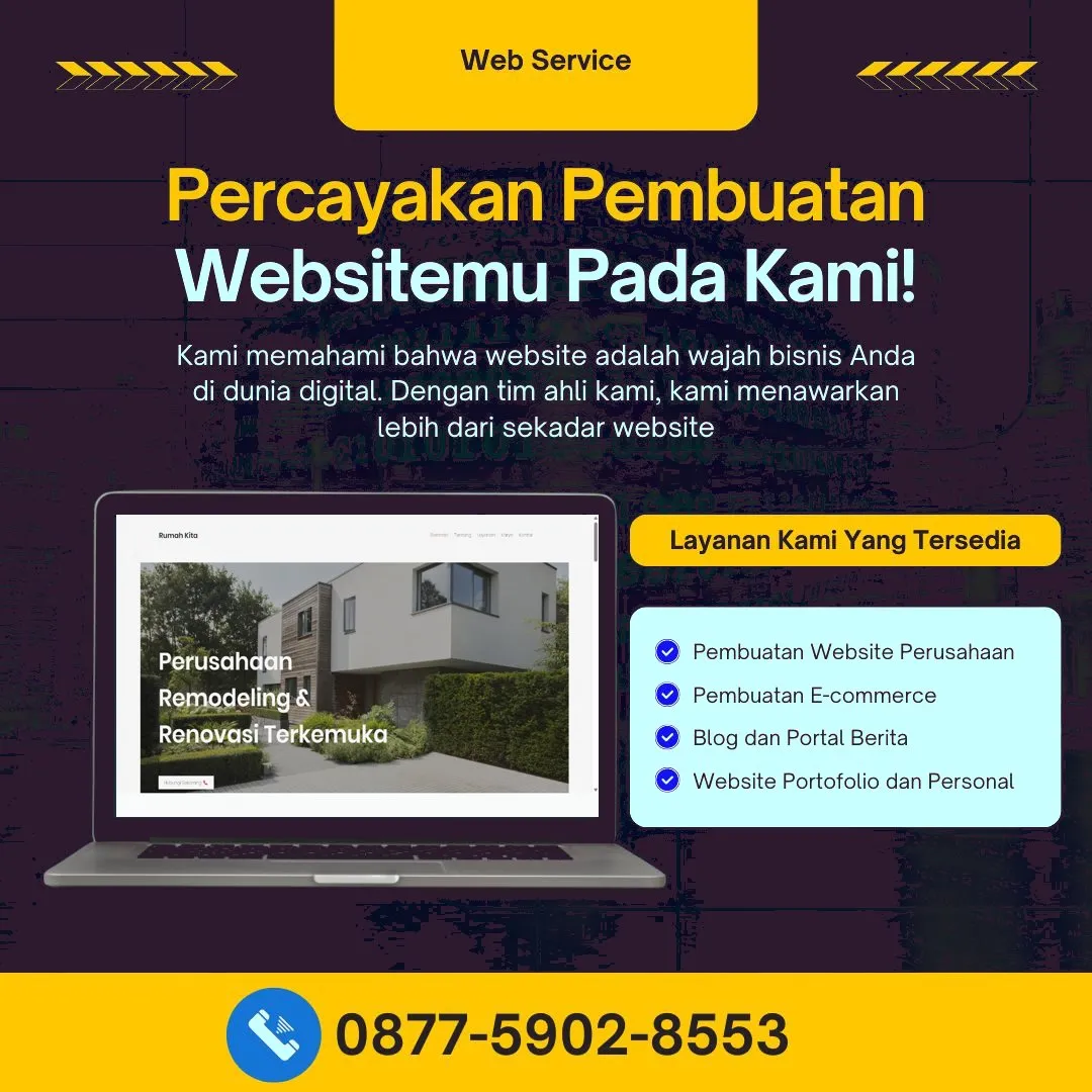 Jasa Pembuatan Web Kota Kudus Profesional, Cepat, Kualitas Maksimal