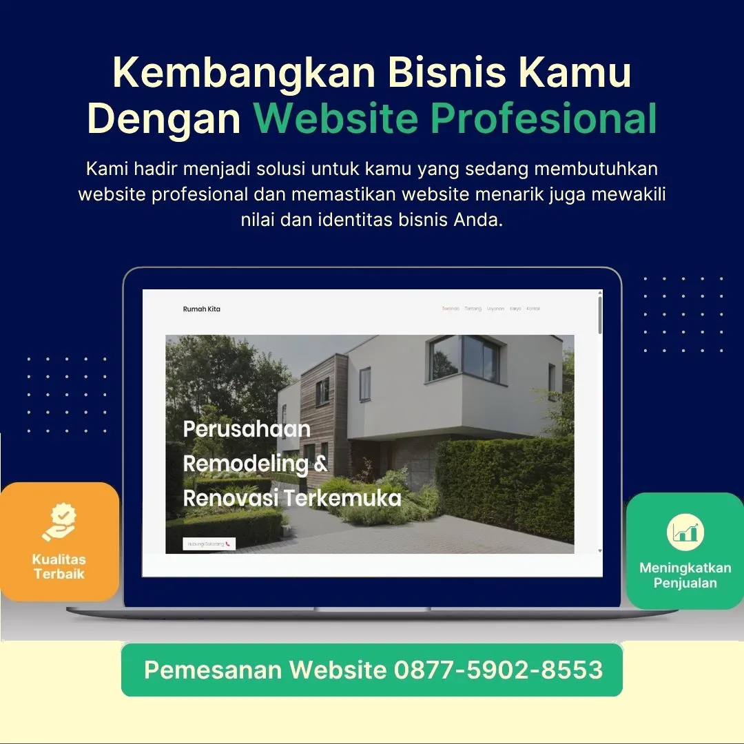 Jasa Pembuatan Web Jekulo Kudus Cepat, Profesional, Harga Terjangkau