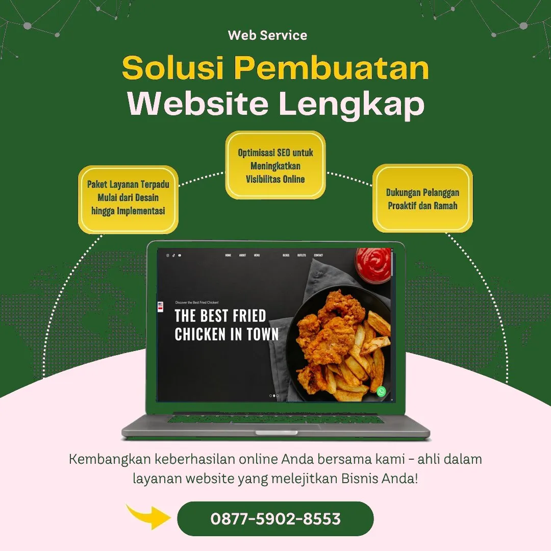 Jasa Pembuatan Web Secang Magelang Kreatif, Terpercaya, Harga Kompetitif