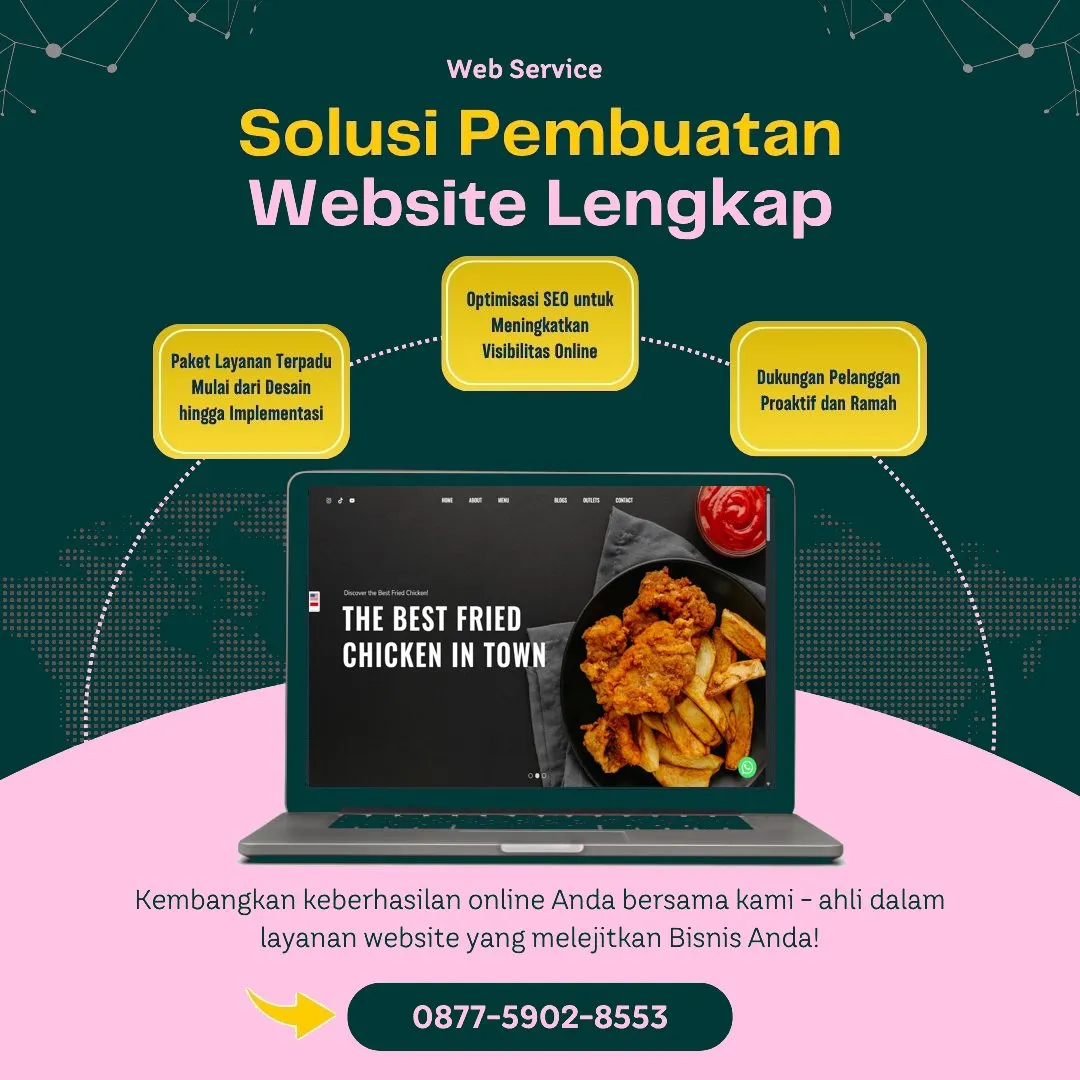 Jasa Pembuatan Web Tambakromo Pati Andal, Profesional, Harga Kompetitif