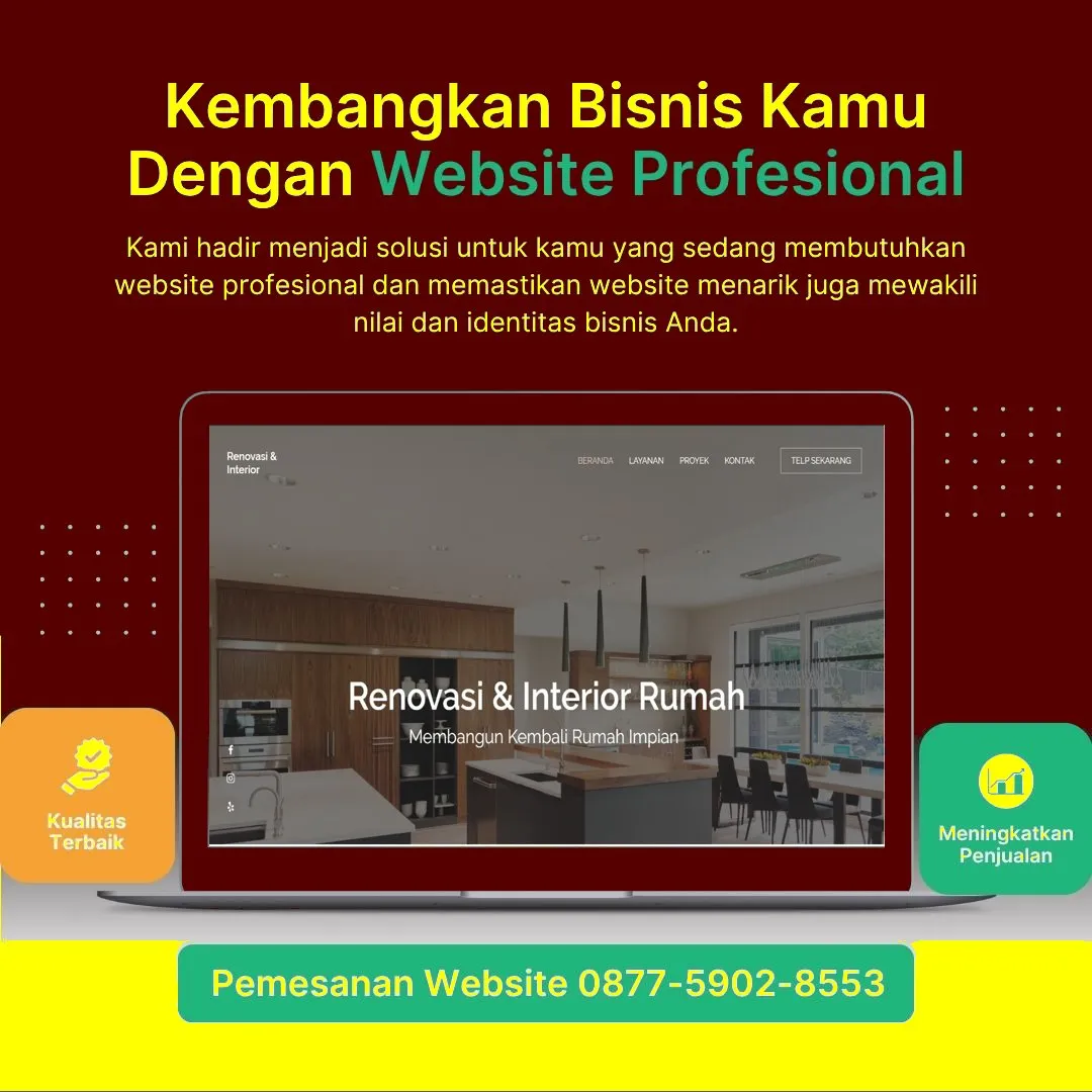 Jasa Pembuatan Web Kayen Pati Profesional, Cepat, Harga Terjangkau