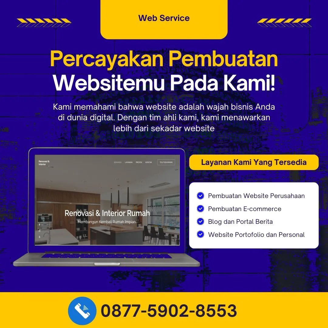 Jasa Pembuatan Web Tirto Pekalongan Kreatif, Cepat, Hasil Maksimal