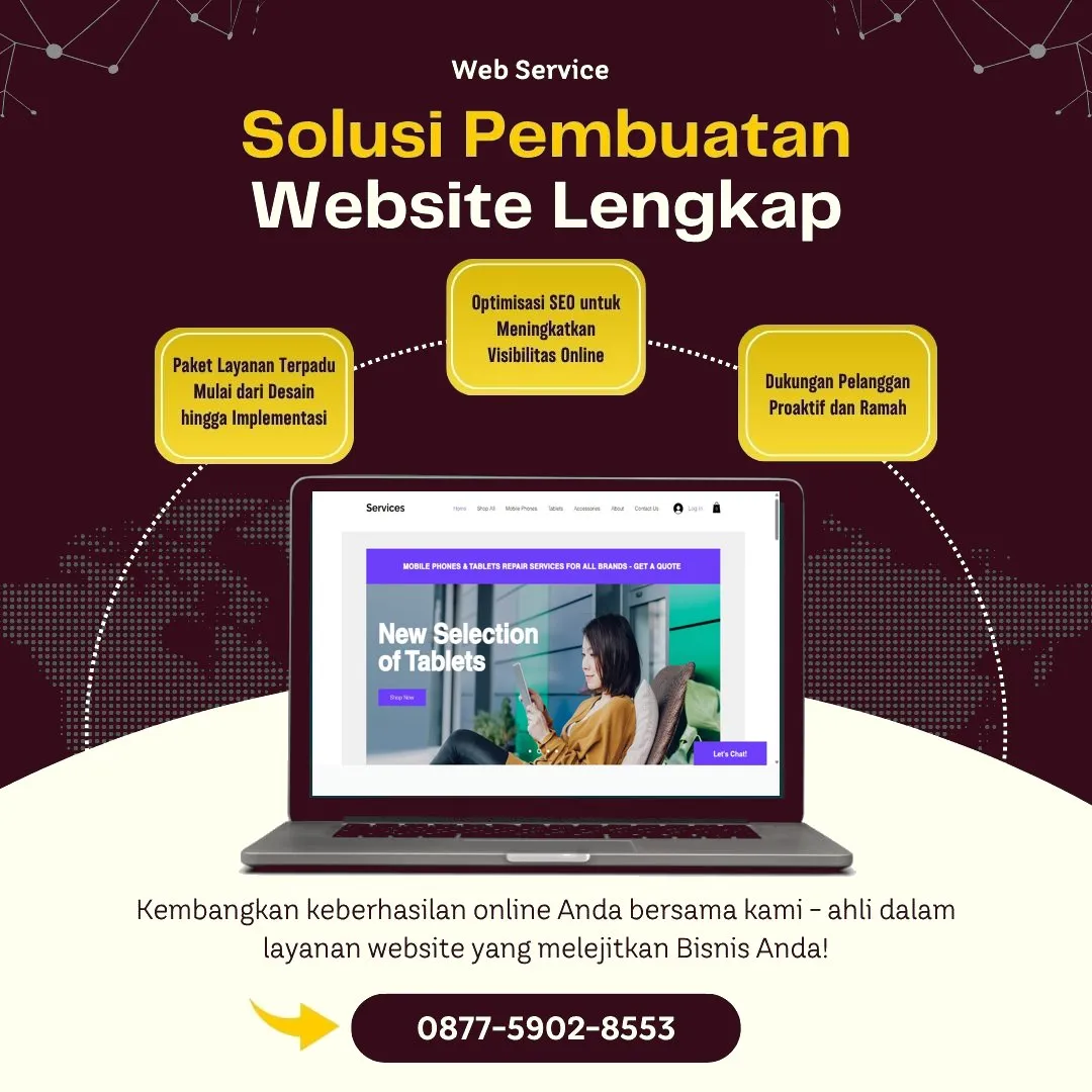 Jasa Pembuatan Web Kokop Bangkalan Profesional dengan Jaminan Kualitas